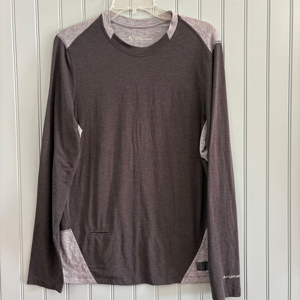 Brooks PureProject Long Sleeve Tee S Gray